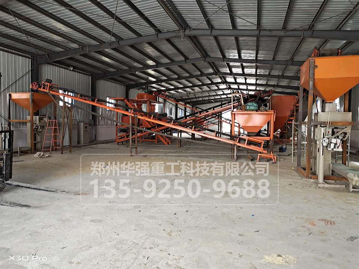 新疆幹法輥壓造粒生產線